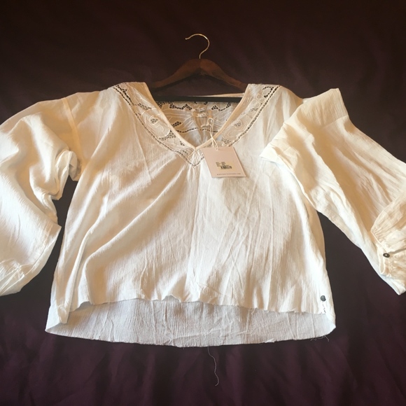 One Teaspoon + Devils Ladder Hand Cut Shirt - Picture 5 of 5